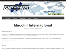 Tablet Screenshot of muccini.net